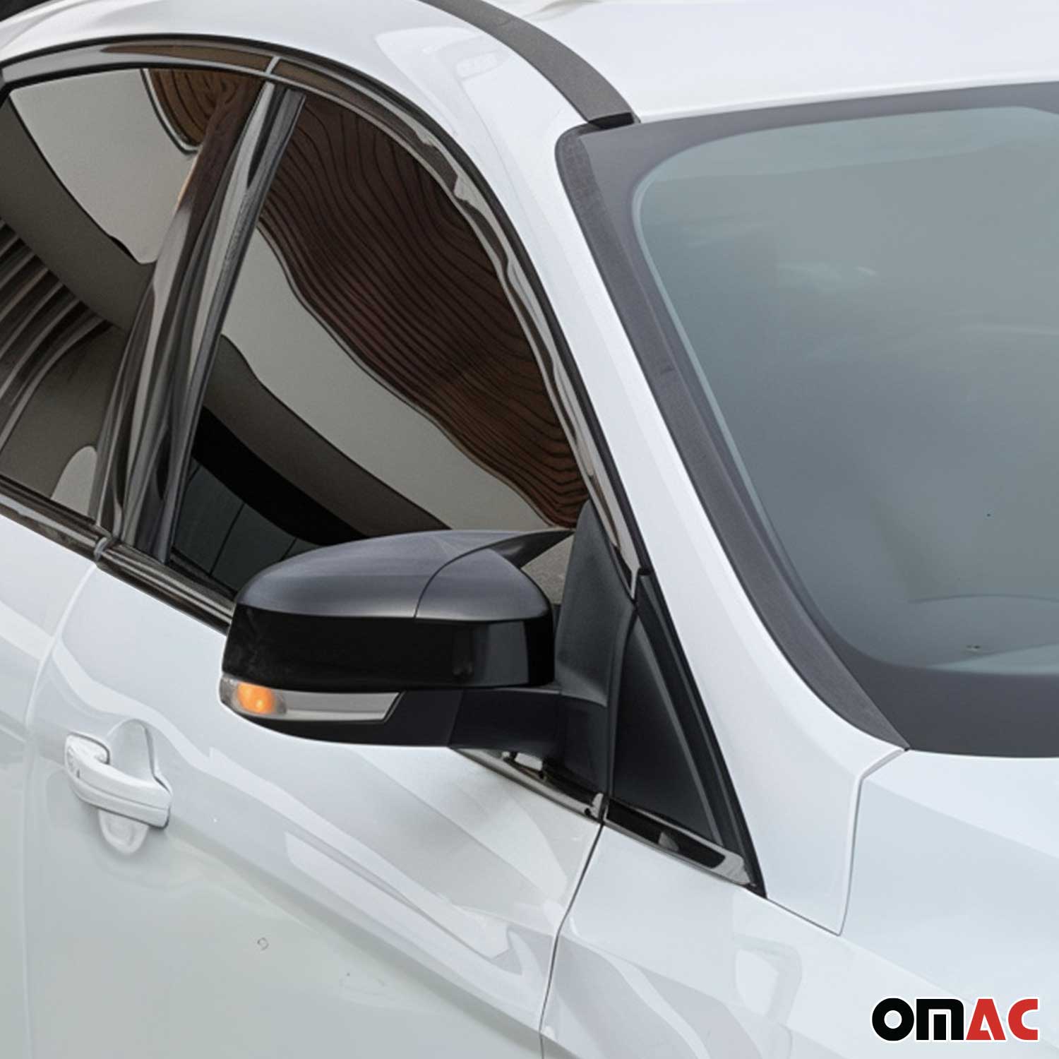 Fensterleisten Fensterrahmen für Ford Focus 2011-2018 Stufenheck Edelstahl 12x
