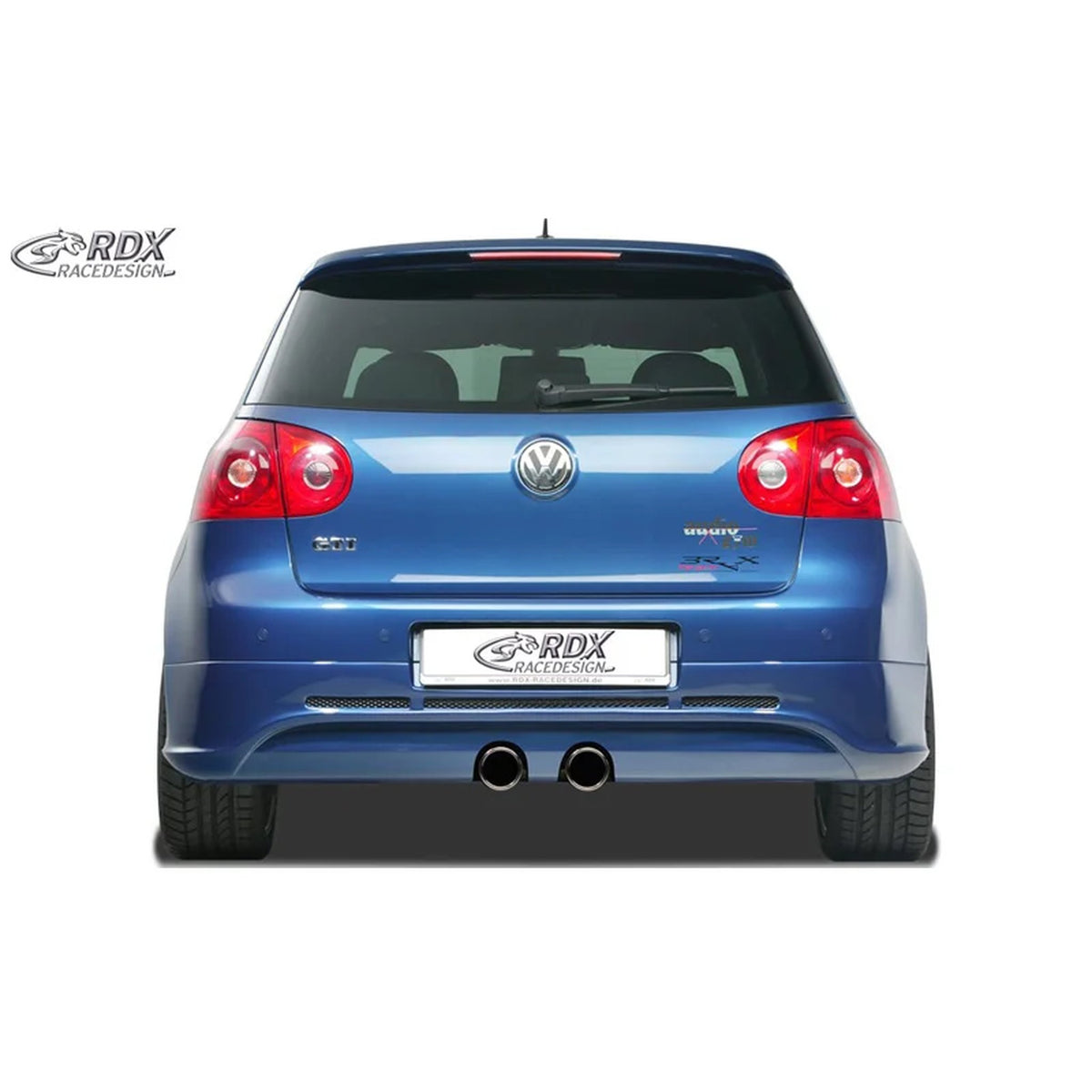 RDX Heckschürzenansatz für VW Golf V Schrägheck 3-5tür 2003-08 R32 Auspuff