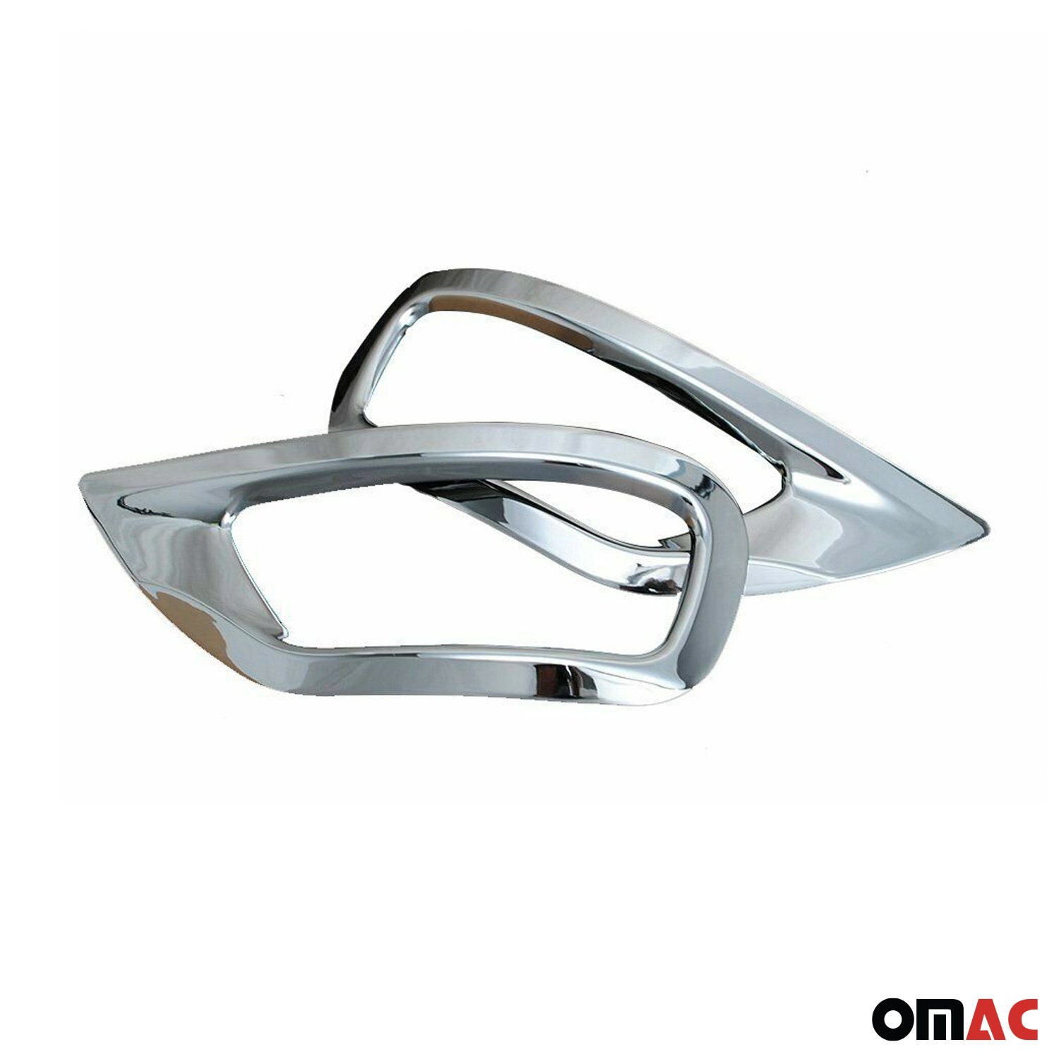 Reflektor Blenden Reflektor Rahmen für Jeep Grand Cherokee 2011-2019 Chrom ABS