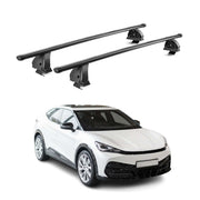 Stahl Dachträger für Cupra Tavascan 2024-2026 TÜV Abschließbar 2tlg Schwarz