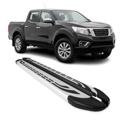 Trittbretter Seitenschweller für Nissan Navara D23 2015-2023 Double Cab Alu