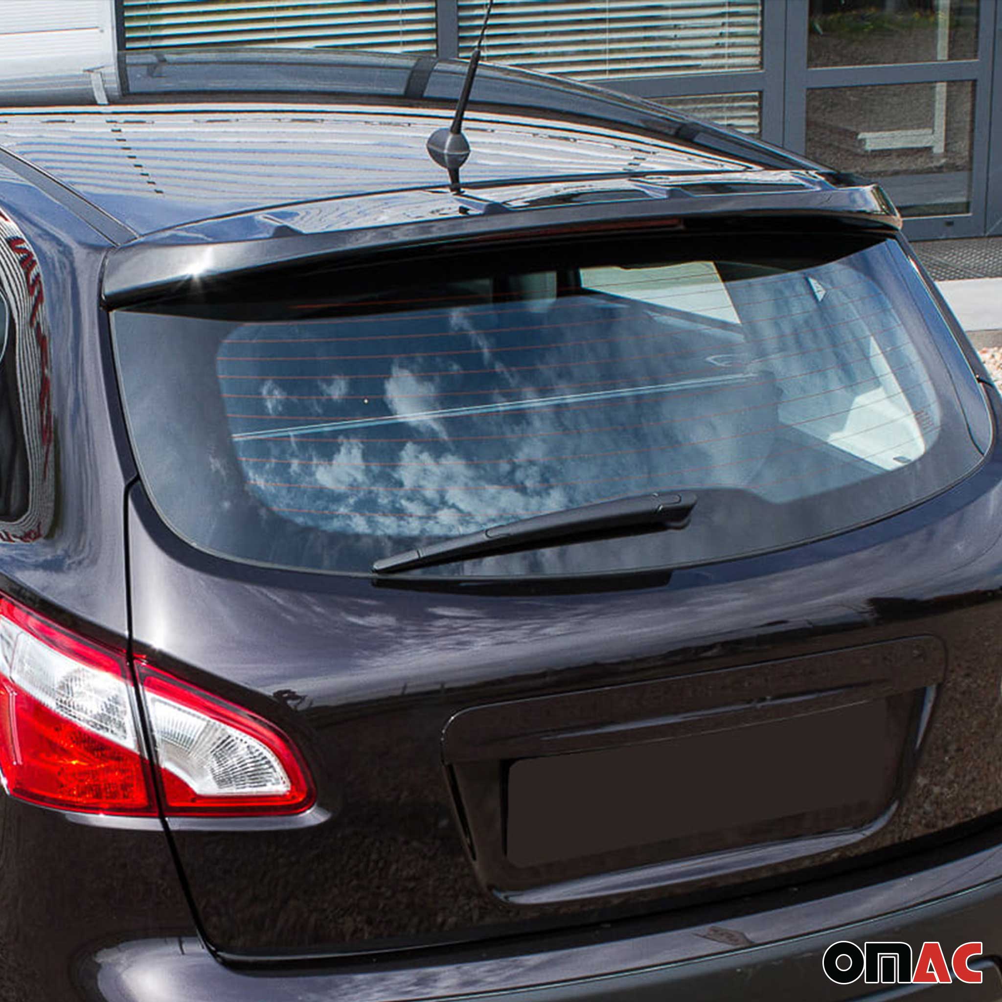 Heckspoiler Dachspoiler Flügel Hinten für Nissan Qashqai J10 2007-2013 Grundiert