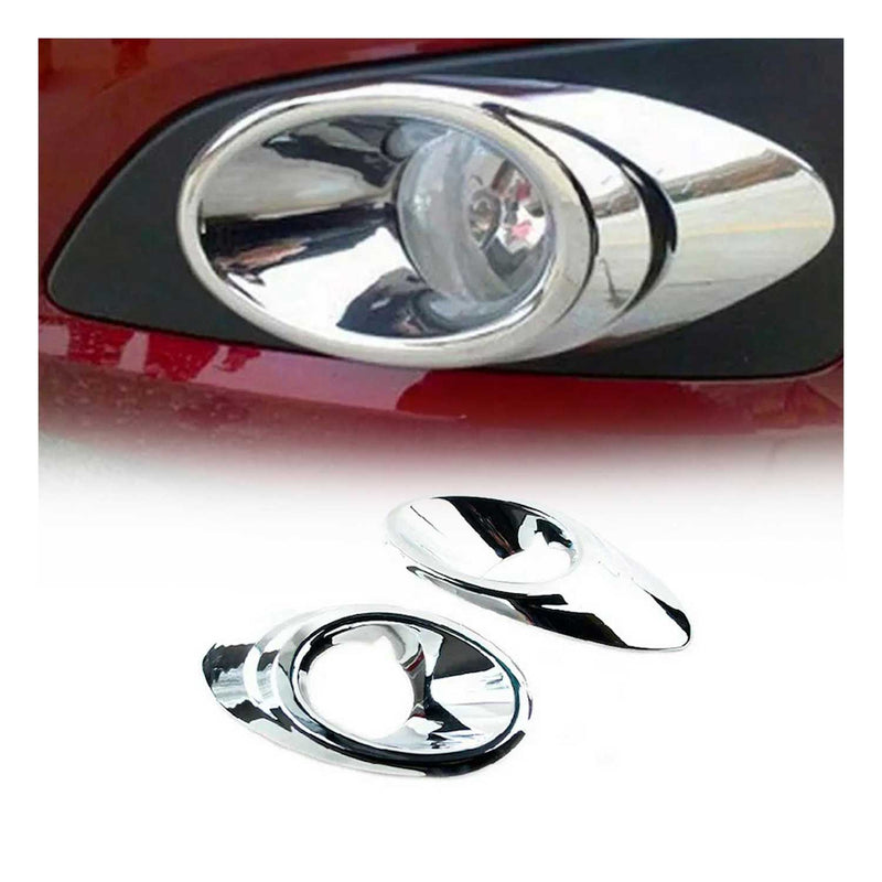 Nebelscheinwerfer Rahmen Umrandung für Chevrolet Aveo 2011-2024 Chrom ABS 2x