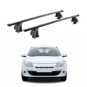 Stahl Dachträger für Renault Megane III Schrägheck Kombi 2009-2016 5Tür Schwarz