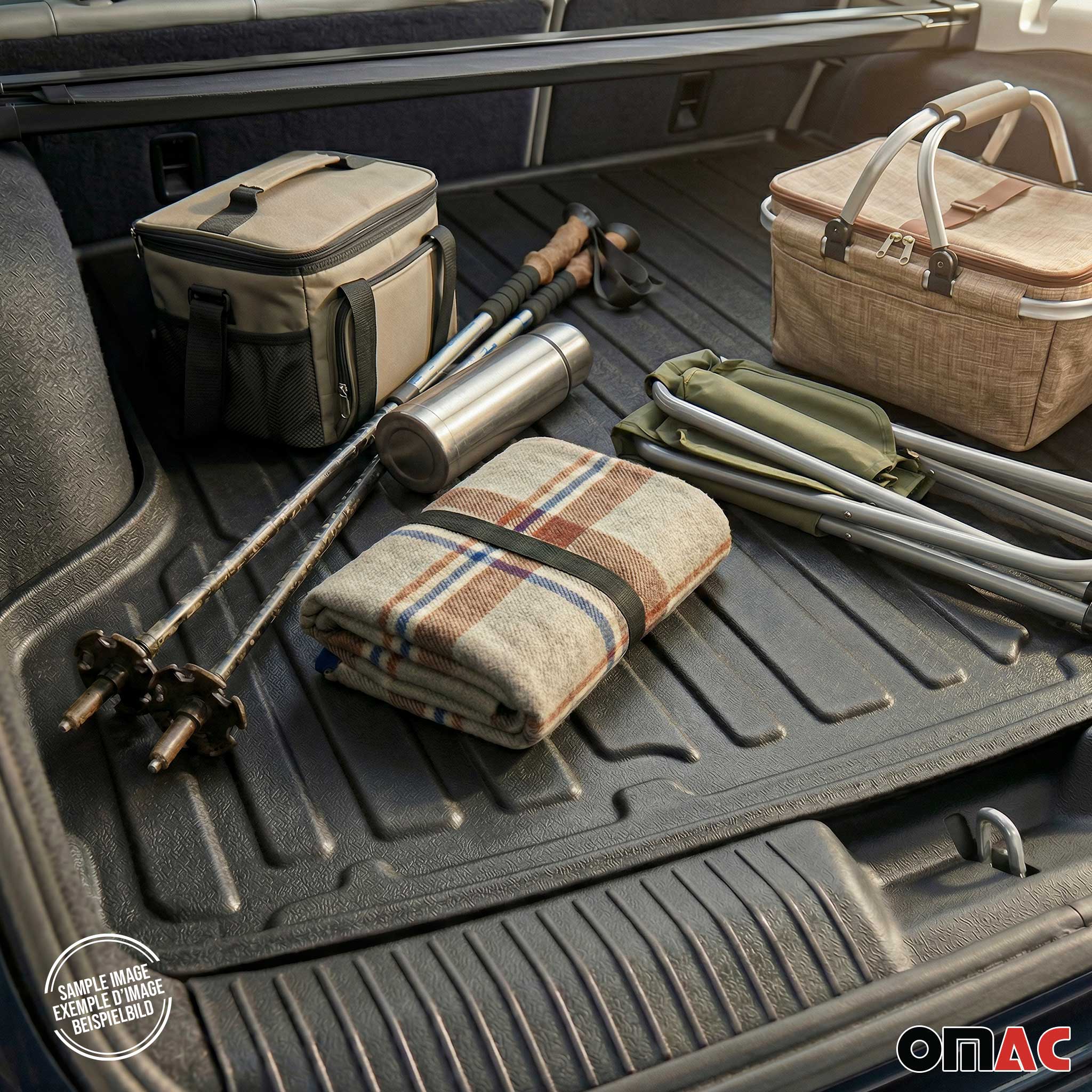 Kofferraumwanne Laderaumwanne für Porsche Cayenne mk3 2019-2026 Gummi TPE