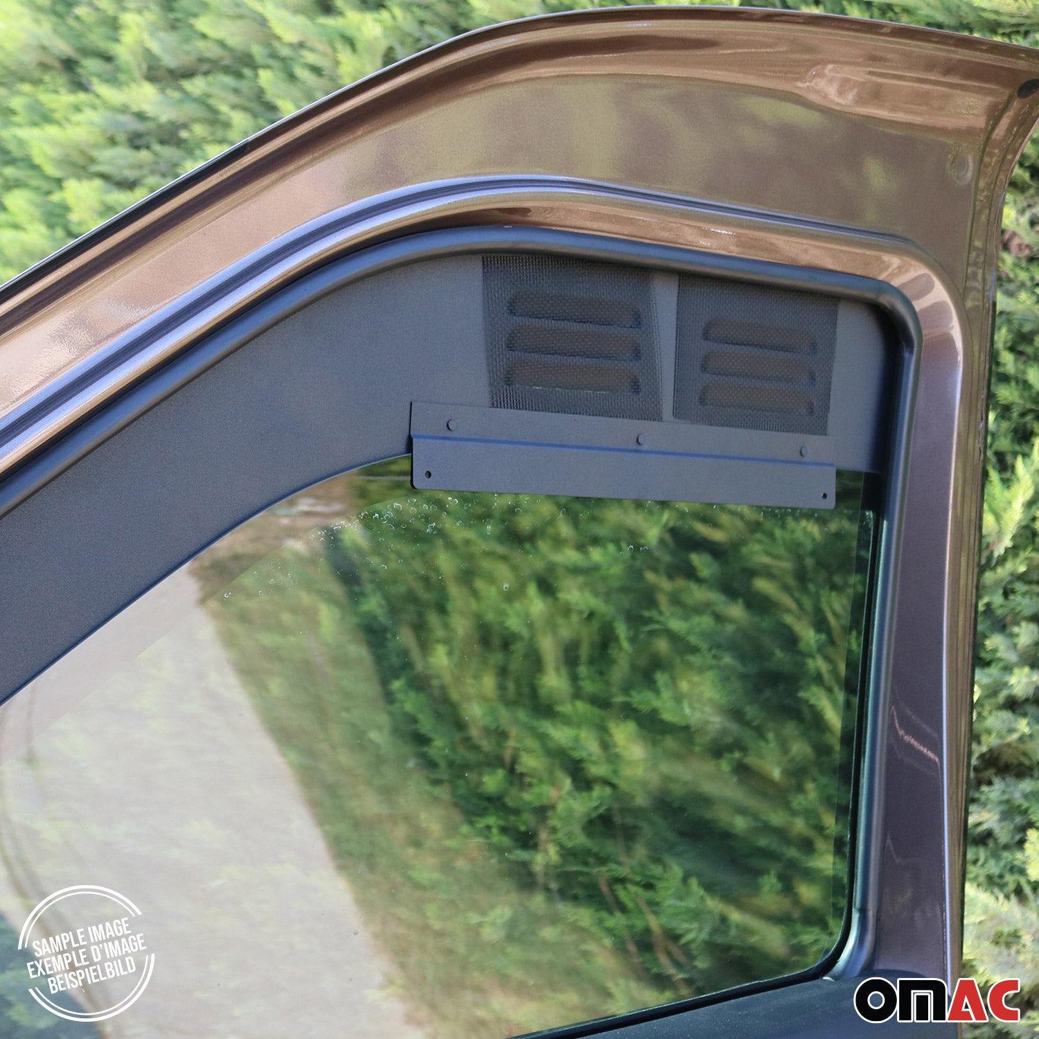 Lüftungsgitter Be & Entlüftung für Dacia Dokker 2012-2020 Aluminium Schwarz 2tlg