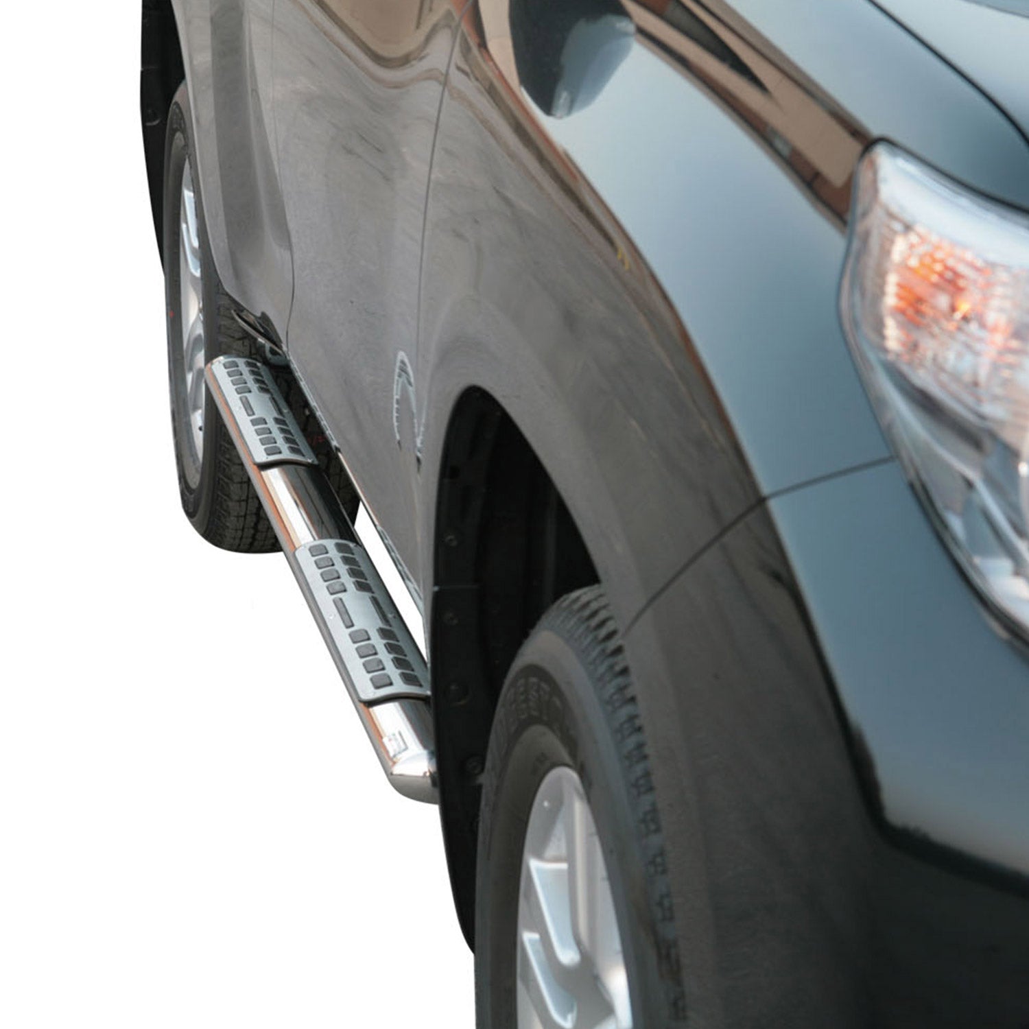 Stahl Trittbretter Schwellerrohre für Toyota Land Cruiser Prado J150 2009-2023