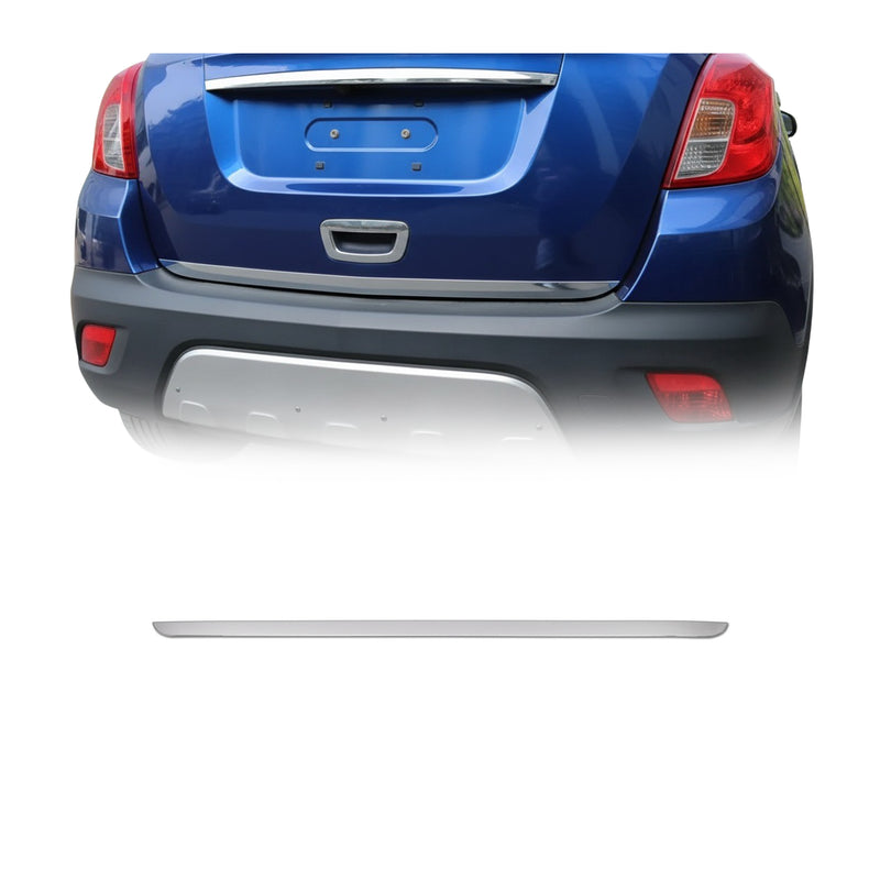 Kofferraumleiste Heckklappe Leiste für Opel Mokka 2012-2025 Edelstahl Chrom