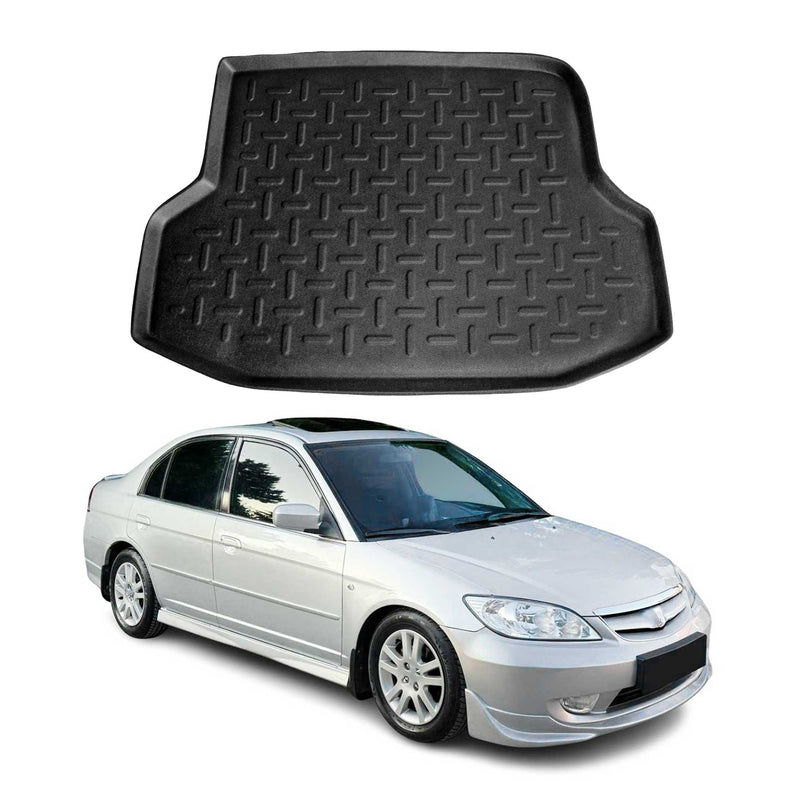 Kofferraumwanne Laderaumwanne für Honda Civic Stufenheck 2002-2006 Gummi TPE