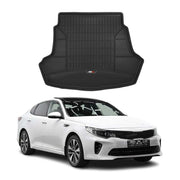 OMAC Gummi Kofferraumwanne für Kia Optima 2015-2020 TPE Laderaumwanne Schwarz
