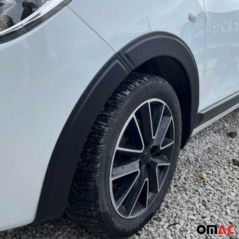 Radläufe Kotflügel Verbreiterung für Fiat Ducato 2014-21 FL L3 ABS Schwarz 12tlg