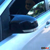 Spiegelkappen Spiegelabdeckung für Ford Focus C-Max 2003-2008 ABS Schwarz Glanz