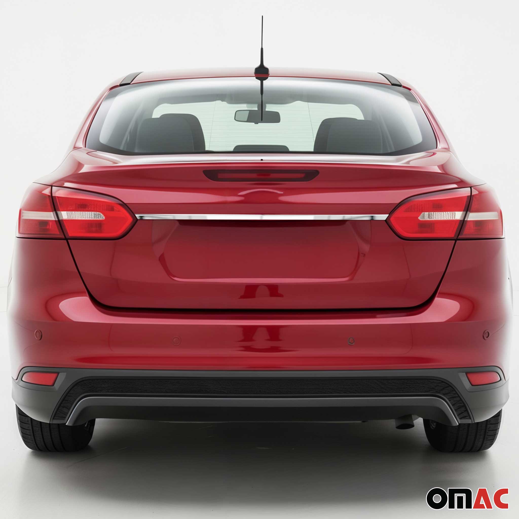 Heckleiste Kofferraumleiste für Ford Focus mk3 Limo 2015-2018 FL Edelstahl Chrom