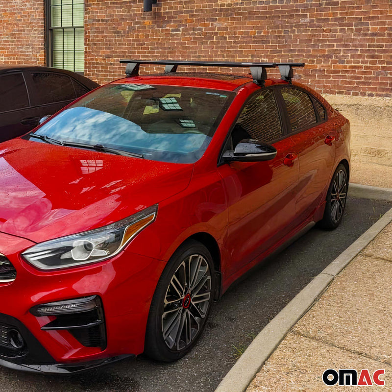 Menabo Dachträger Grundtäger für Toyota Corolla E21 2018-2025 ABE Alu Schwarz