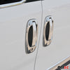 Türgriff Blende Türgriffkappen für Fiat Doblo 2010-2021 4-Tür Edelstahl 8x