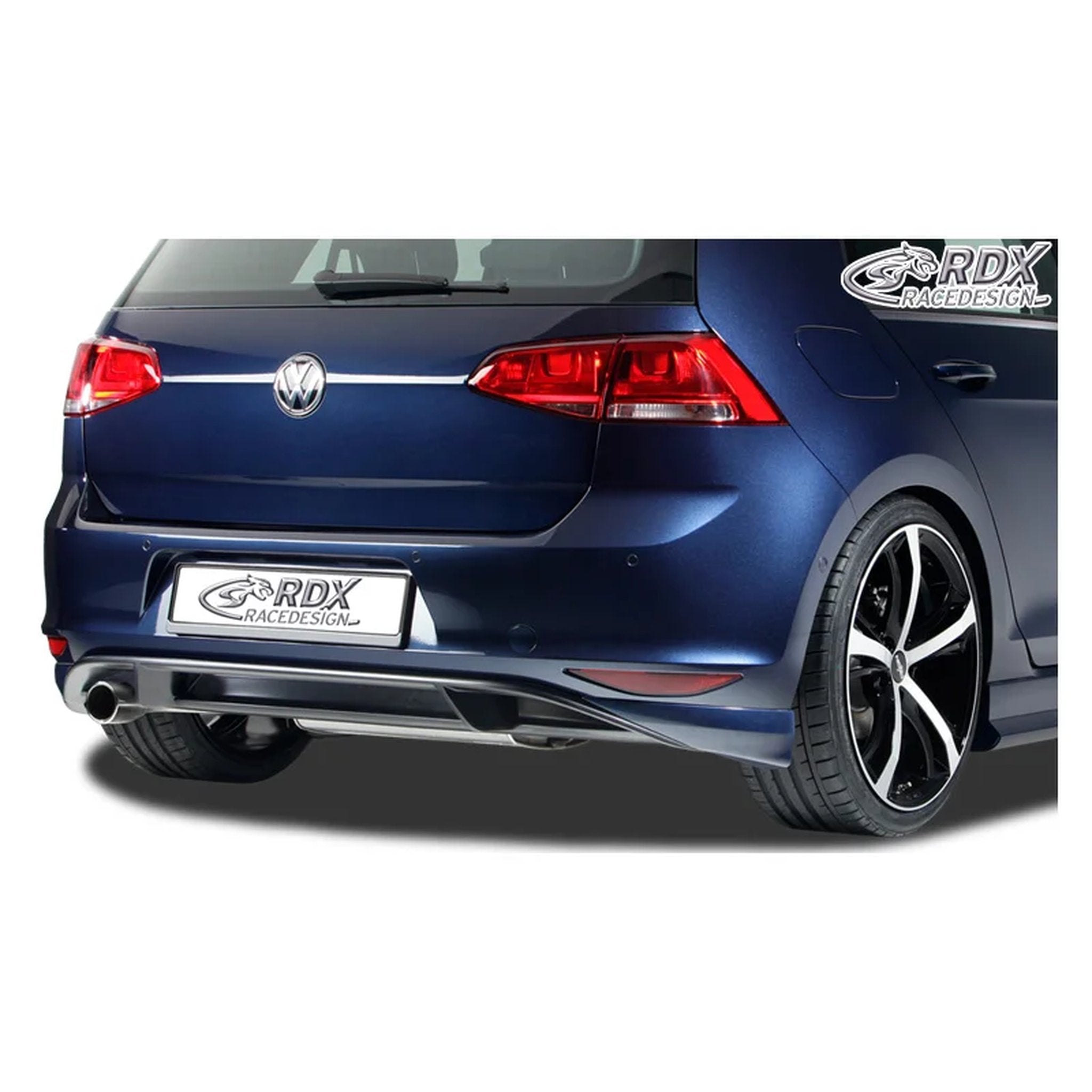 RDX Heckschürzenansatz Corners für VW Golf VII HB 3/5-türer 2012- exkl. GTi/GTD