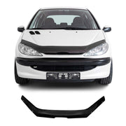 Motorhaube Deflektor Insekten Steinschlagschutz für Peugeot 206 1998-2012 Dunkel