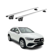 Dachträger für Mercedes GLA H247 2020-2026 100kg Aluminium Silber 2x ABE