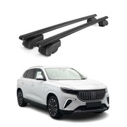 Dachträger Grundtäger für Togg T10X 2023-2026 75kg ABE Aluminium Schwarz 2 tlg