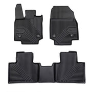 Fußmatten Gummimatten No.77 für Lexus RX V 2023-2026 TPE Gummi Schwarz 3 tlg