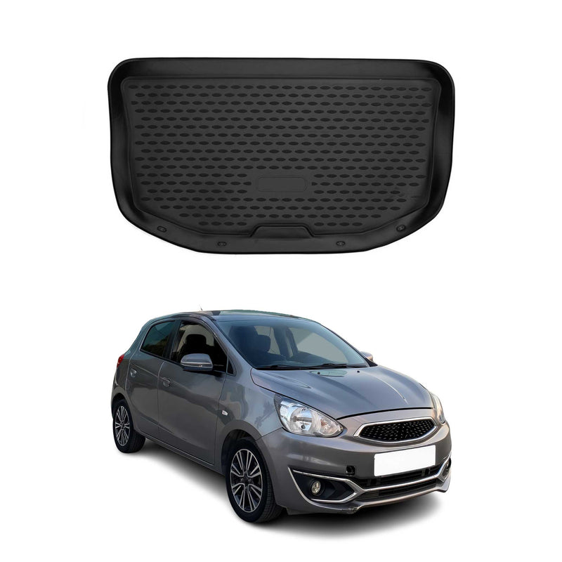 Kofferraummatte Kofferraumwanne für Mitsubishi Space Star 2017-2021 Gummi TPE