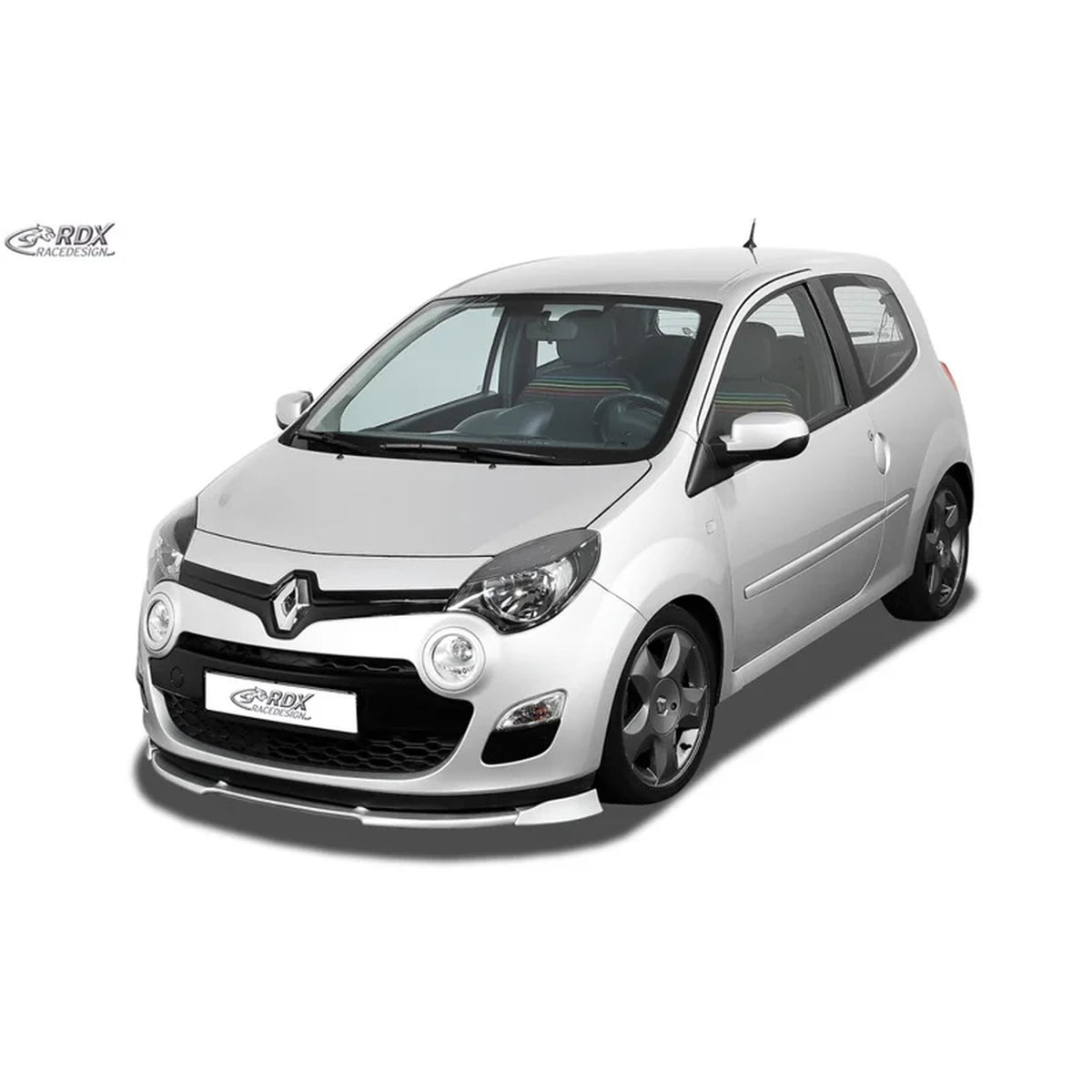 RDX Frontspoiler Vario-X für Renault Twingo II Phase 2 2012-2014 Polyurethan TÜV