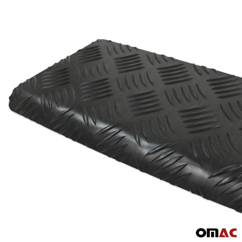 Ladekantenschutz Stoßstangenschutz für Citroen Berlingo 2019-2025 Alu Schwarz