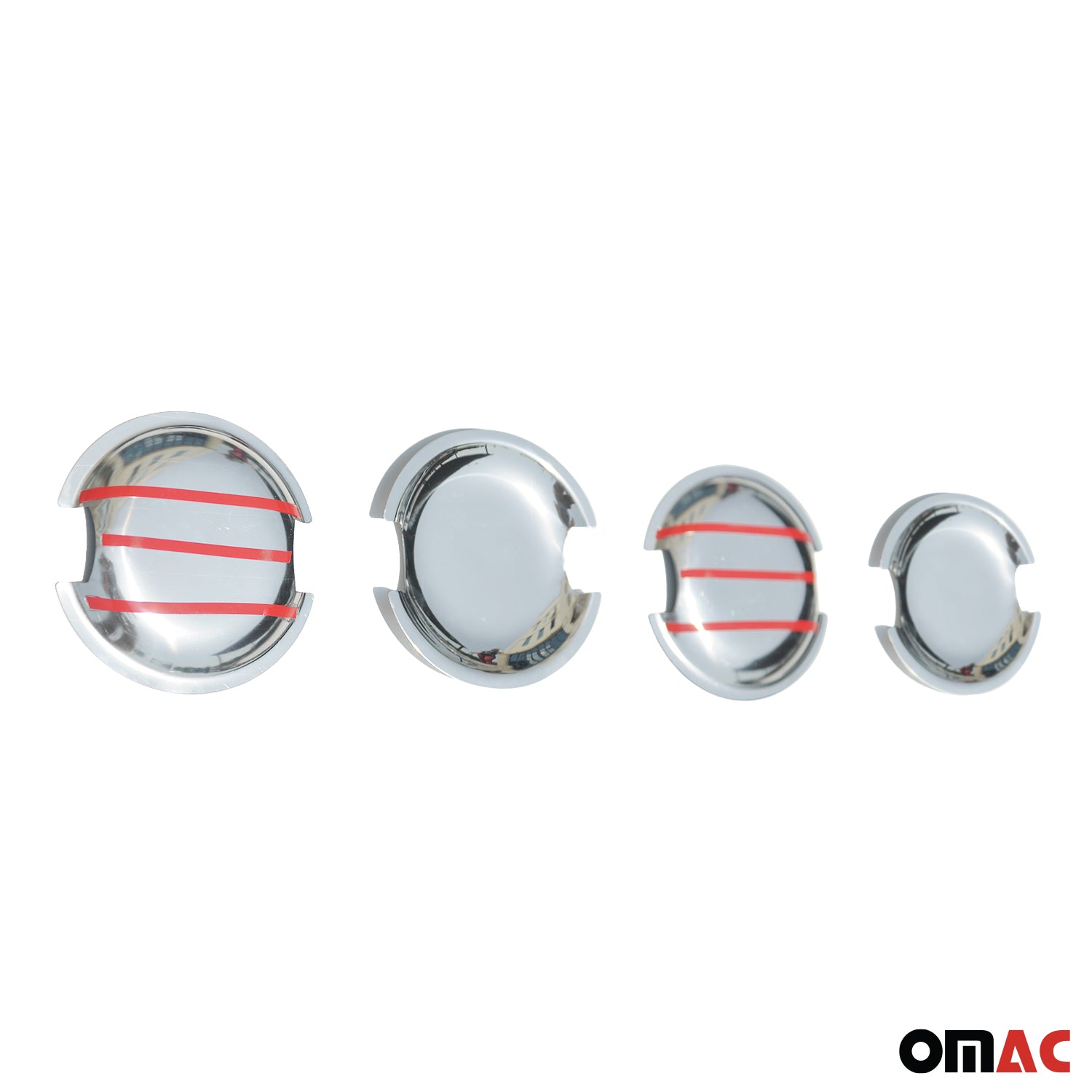 Türgriffschalen Türgriffmulden für VW Caravelle T5 2003-2015 Chrom Edelstahl 4x
