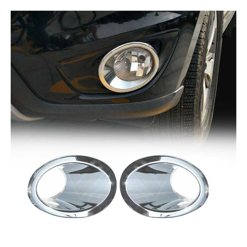 Nebelscheinwerfer Rahmen Umrandung für Hyundai Santa Fe 2009-2012 Chrom ABS 2x