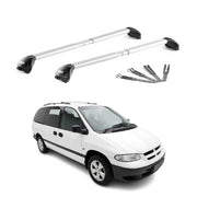 Dachträger für Chrysler Grand Voyager 1995-2007 100kg Aluminium Silber 2x ABE