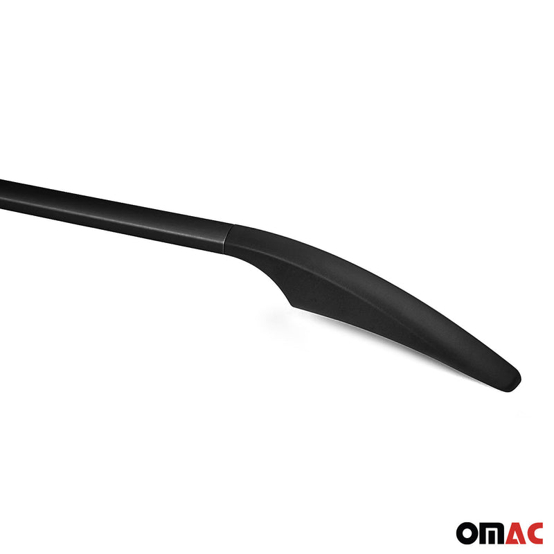 Dachreling Dachgepäckträger für Alfa Romeo Tonale 2022-2025 Alu Schwarz