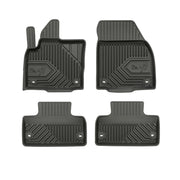 Fußmatten Gummimatten für Land Rover Range Rover Evoque I 2011-2018 Schwarz 4tlg