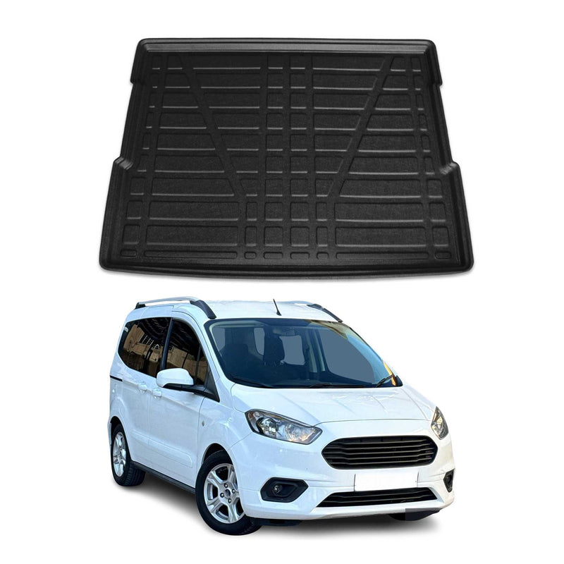 Kofferraumwanne Laderaumwanne für Ford Tourneo Courier 2014-2024 Gummi TPE