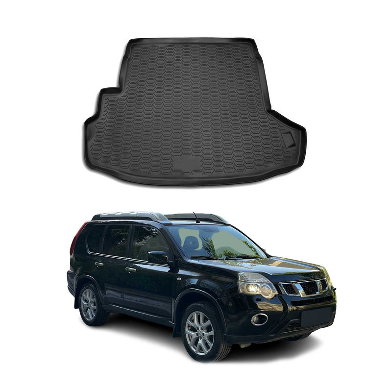 Kofferraummatte Kofferraumwanne für Nissan X-Trail T31 2007-2015 Gummi TPE