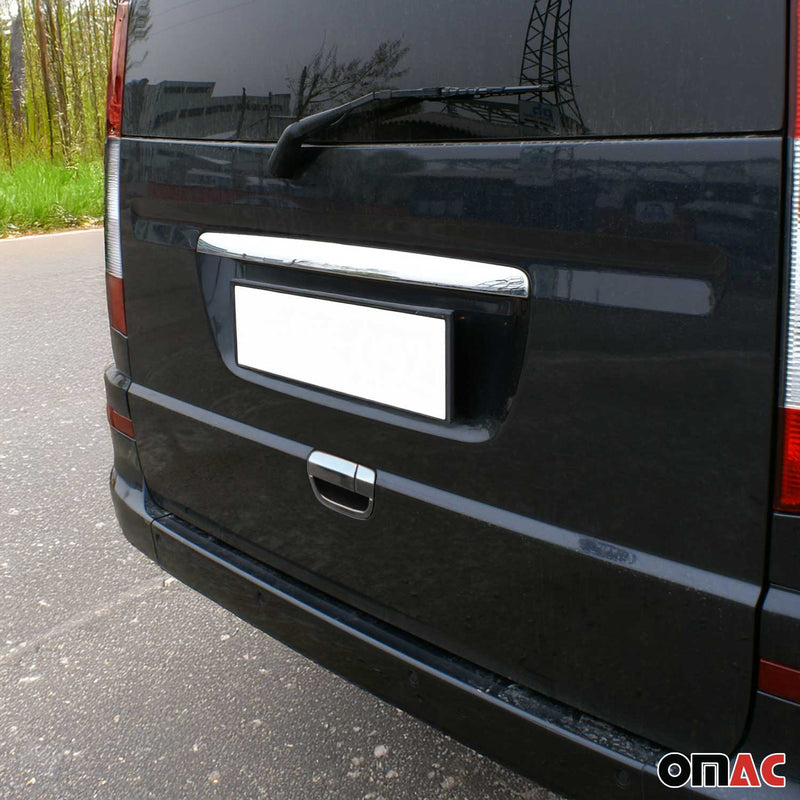 Türgriff Blende Türgriffkappen für Mercedes Viano 2003-2014 Edelstahl Silber 3x