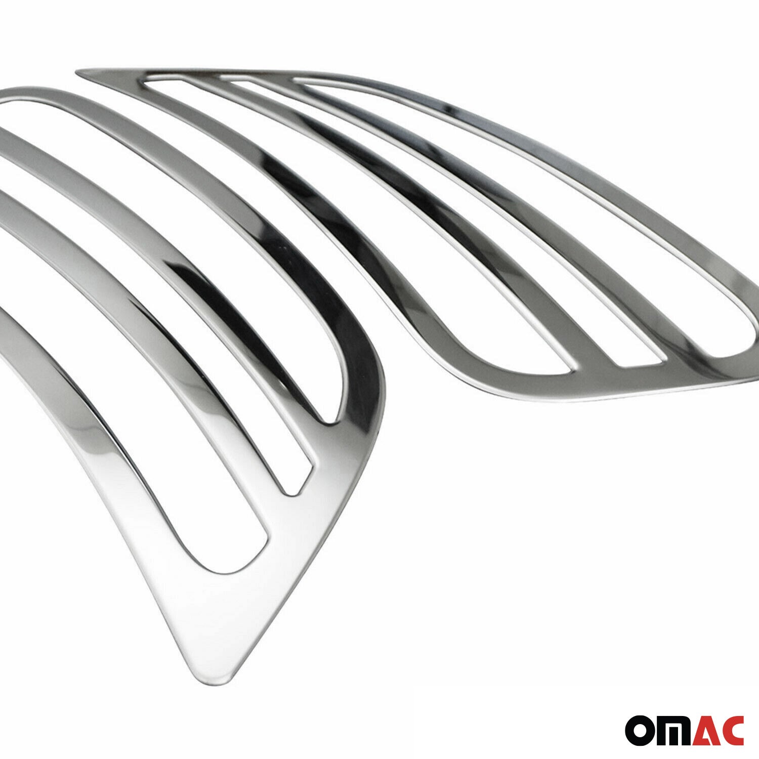 Kühlergrill Leisten Grillleisten für Mercedes Sprinter W907 2018-2026 Chrom 2x