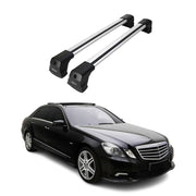 Dachträger Gepäkträger für Mercedes E Klasse W212 Limo 2010-2016 Silber Alu 2tlg