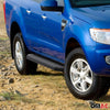 Trittbretter Seitenschweller für Ford Ranger 2012-2024 TÜV Alu Schwarz ABE