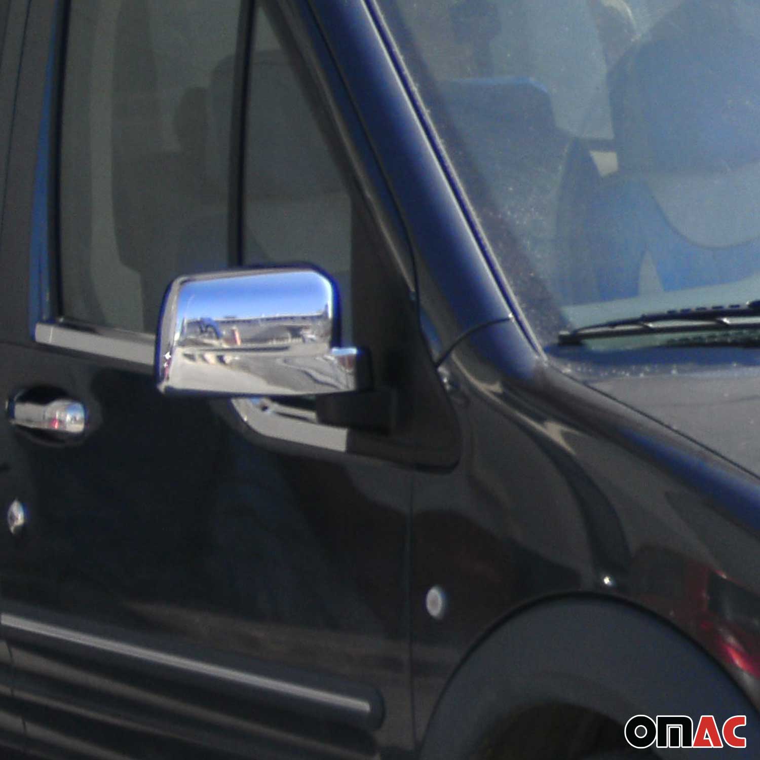 Fensterleisten Zierleisten für Ford Connect Tourneo Transit 2002-2014 Chrom 2x