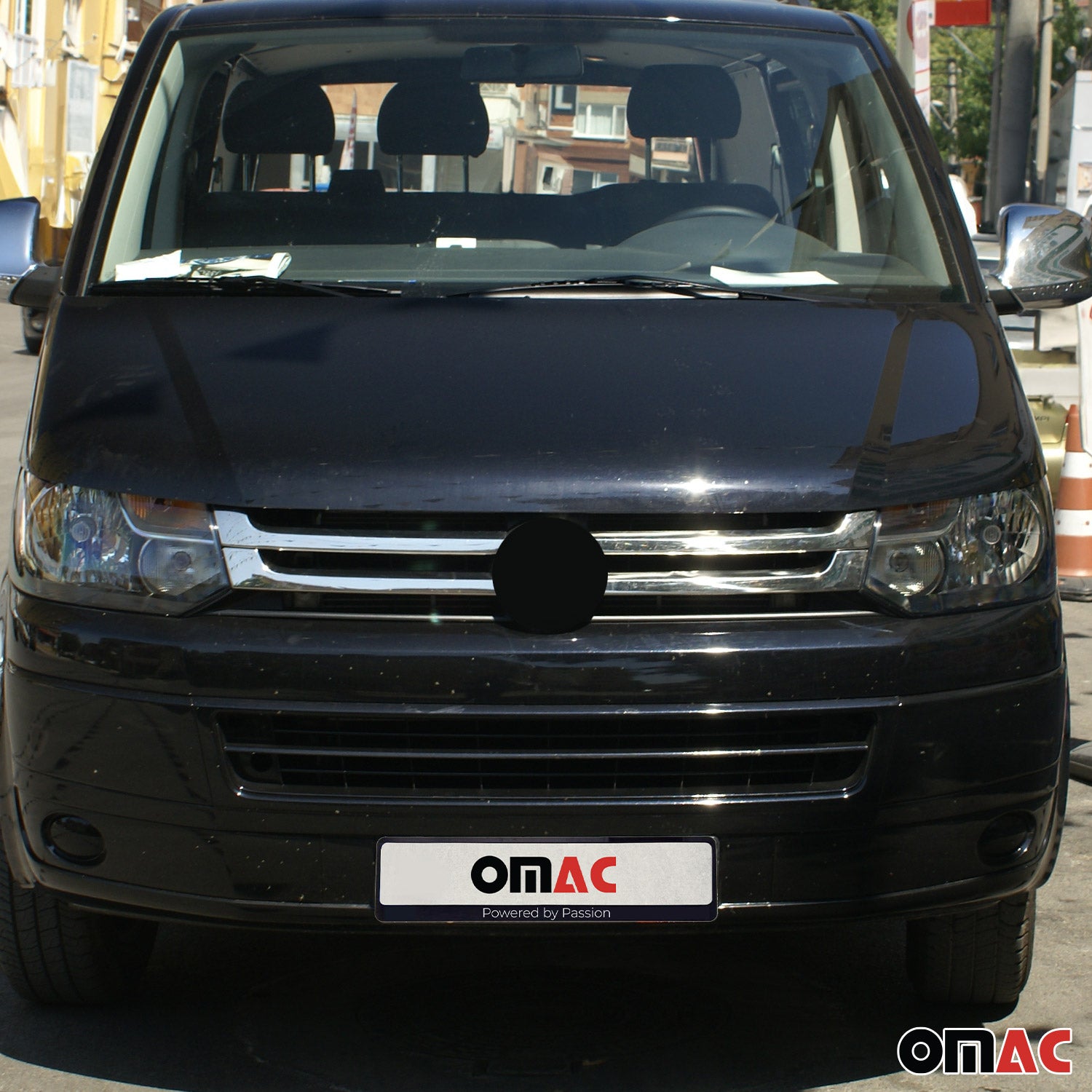 Kühlergrill Leisten Grillleisten für VW Multivan T5 2009-2015 Edelstahl Chrom 4x