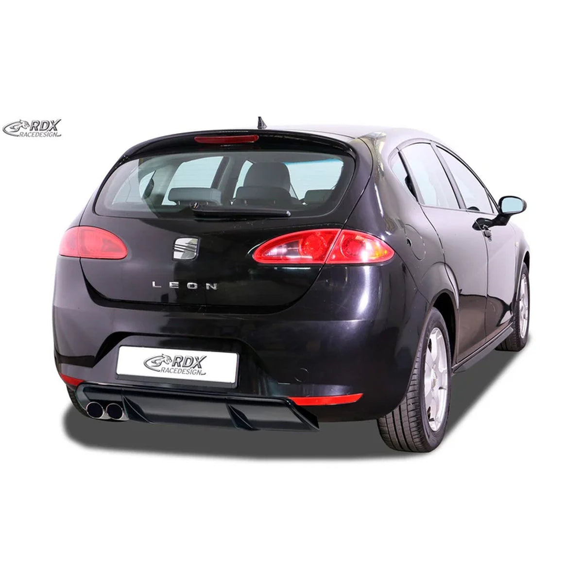 RDX Heckschürzenansatz Diffuser für Seat Leon 1P 2005-2008 exkl. FR/Cupra