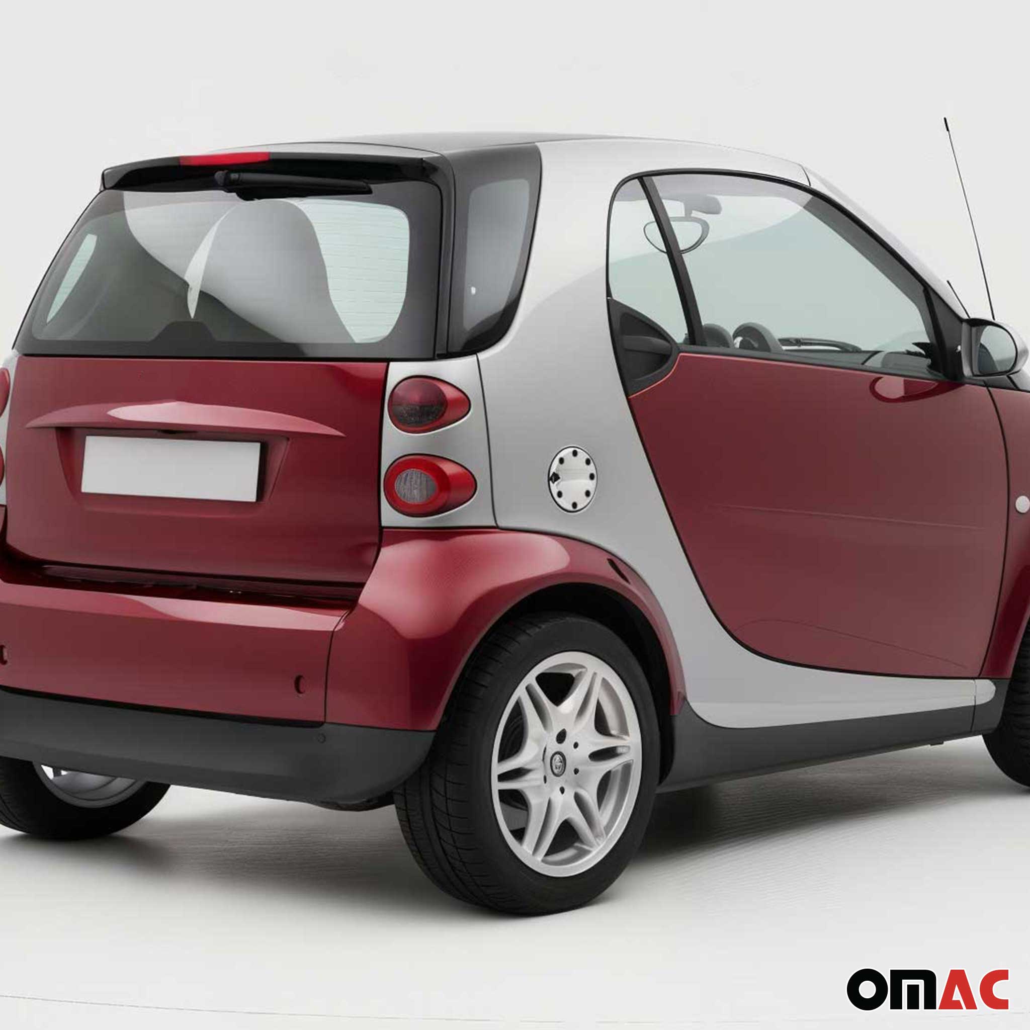 Lüftungsdeckel Lüftung Blende für Smart ForTwo 1998-2007 Edelstahl Chrom