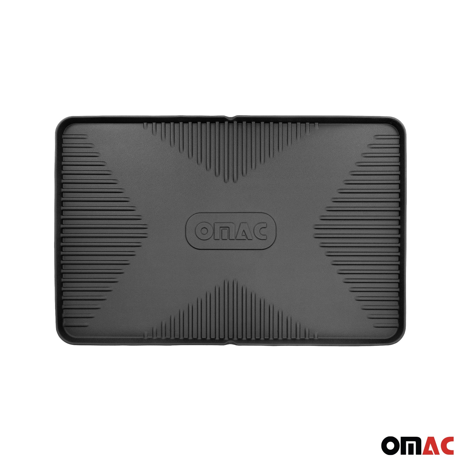 OMAC Fahrradmatte Antirutsch Bodenschutzmatte Mehrzweckmatte 115x75cm Gummi