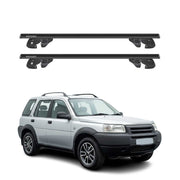 Dachträger für Land Rover Freelander I L314 1998-2006 Alu 90kg TÜV Schwarz 2tlg