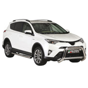 Frontbügel Frontschutzbügel für Toyota RAV4 Hybrid One 2016-2018 ø76 Stahl Grau