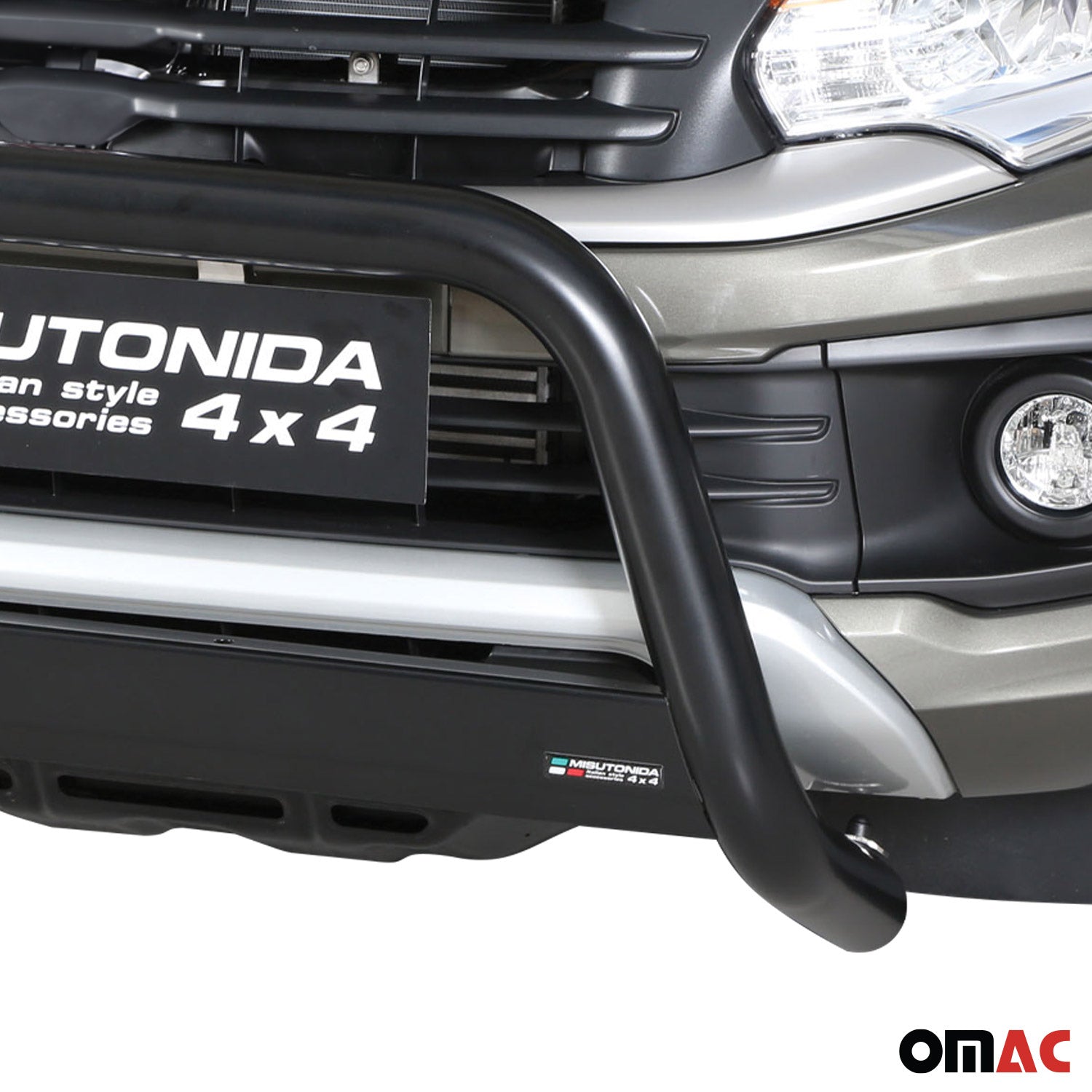 Frontbügel Frontschutzbügel für Fiat Fullback 2016-2019 ø63mm Stahl Schwarz