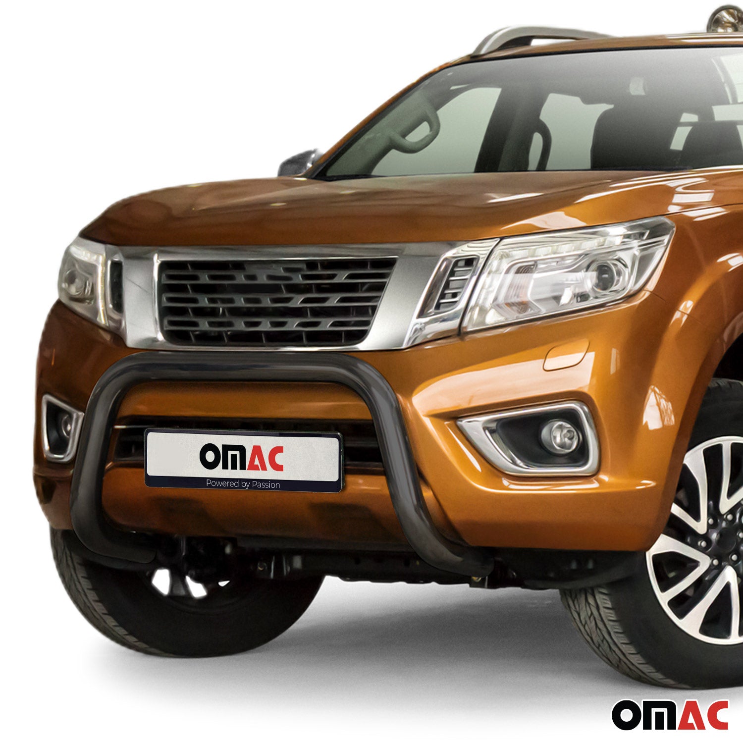 Frontbügel Frontschutzbügel für Nissan Navara NP300 2015-2026 Stahl ABE Schwarz