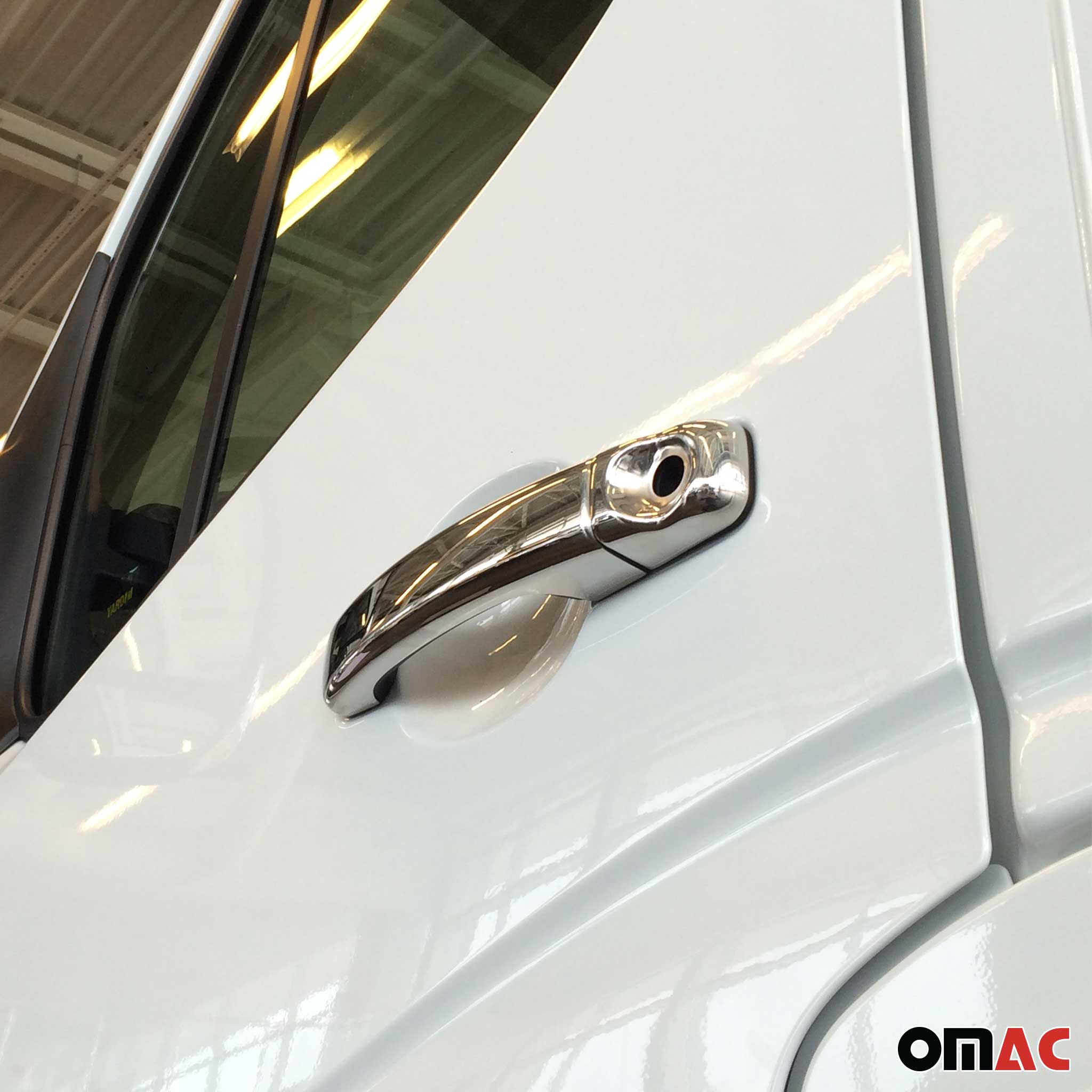 Chrom Türgriff Blende für Nissan NV400 2010-2021 Edelstahl 8tlg