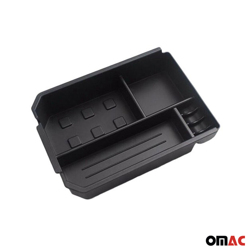 Armauflage Ablagebox Zentrale Storage-Box für Toyota RAV4 2013-2018 ABS Schwarz