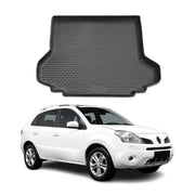 Kofferraummatte Kofferraumwanne für Renault Koleos 2008-2016 Gummi TPE Schwarz
